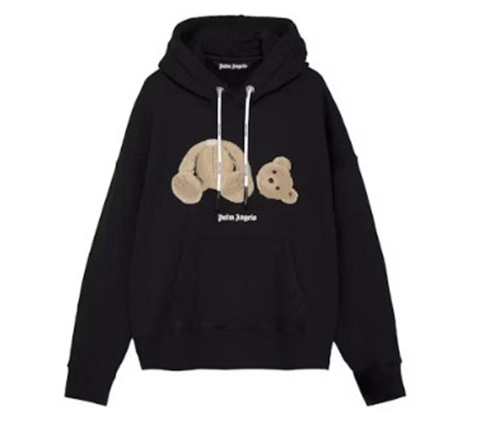 Men's Palm Angels Heavyweight Oversized Bear Hoodie Size L